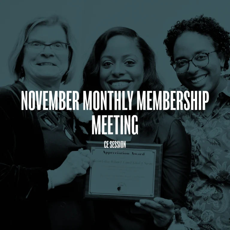 November Monthly Membership Meeting
