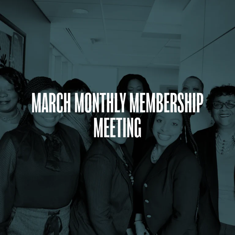 March Monthly Membership Meeting